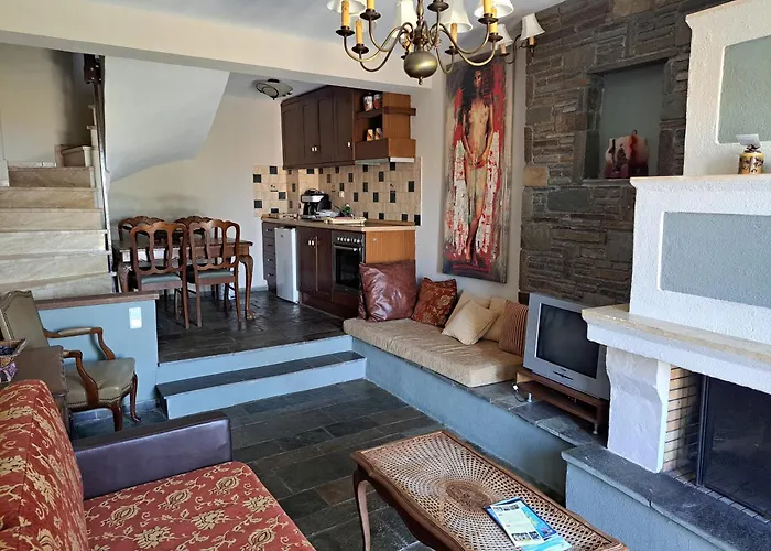 Smaragdi Luxury Daire Skala Sotiros