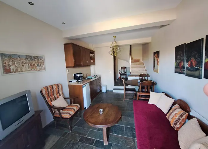 Smaragdi Luxury Daire Skala Sotiros